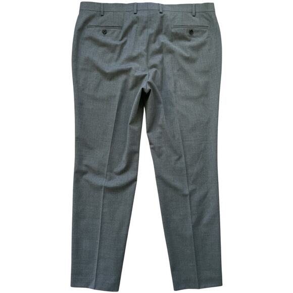 Lauren Ralph Lauren Men’s Dress Pants High Performance Wool Trousers Gray 40/32 - Picture 2 of 10